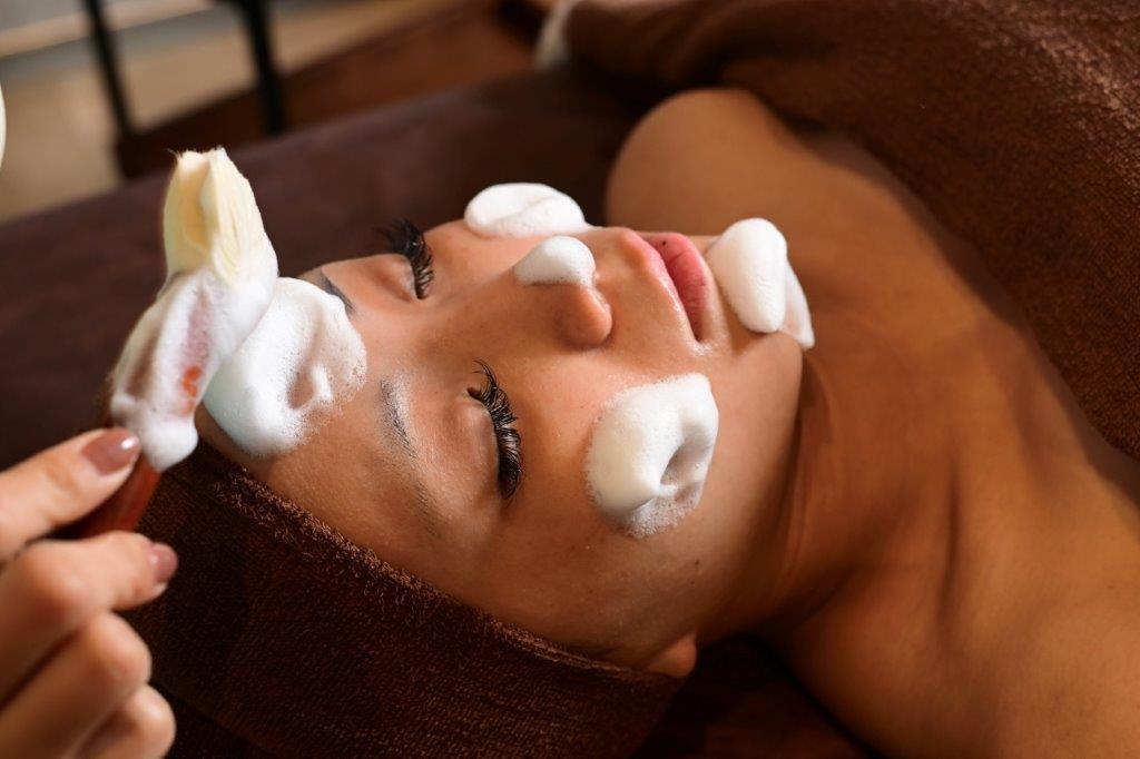 陶肌ピール施術